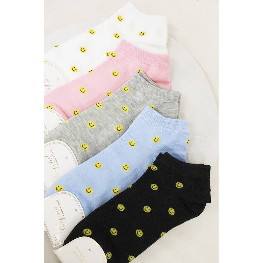 Smile Print Socks