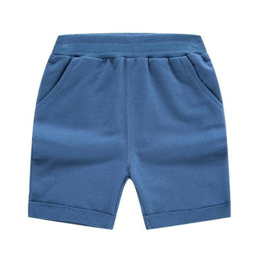 Navy 100% Cotton Shorts