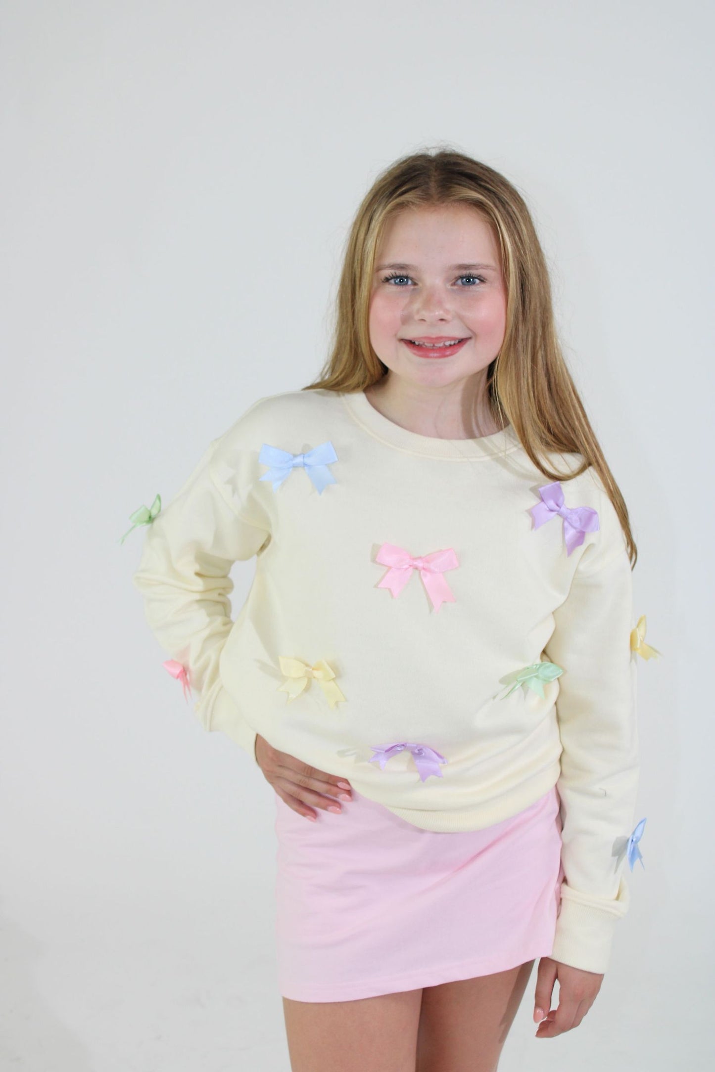 All Over Bows Sweatshirt