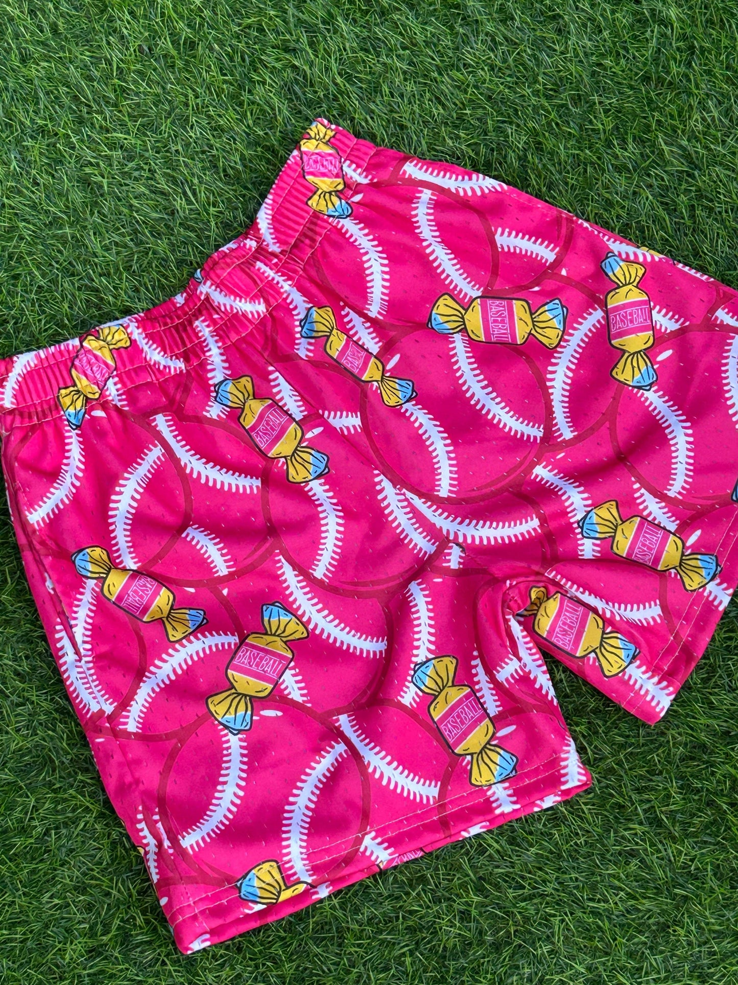 Doubles & Bubbles Baseball Shorts