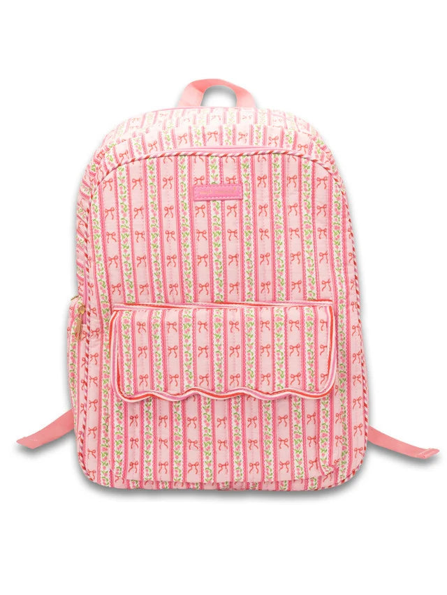 Simply Southern- Quilted Blust Rose Backpack