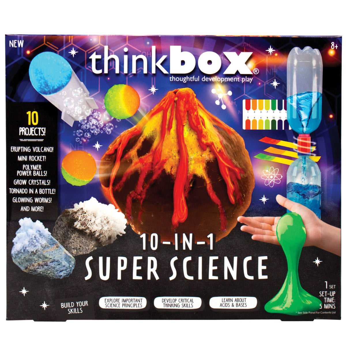 Super Study Kit 10-In-1 Super Science Kit – Cotton Candy Kidz