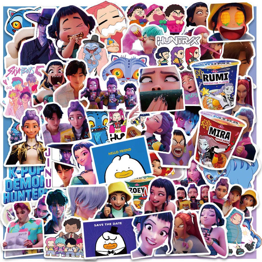 KPOP Demon Hunter Sticker Set