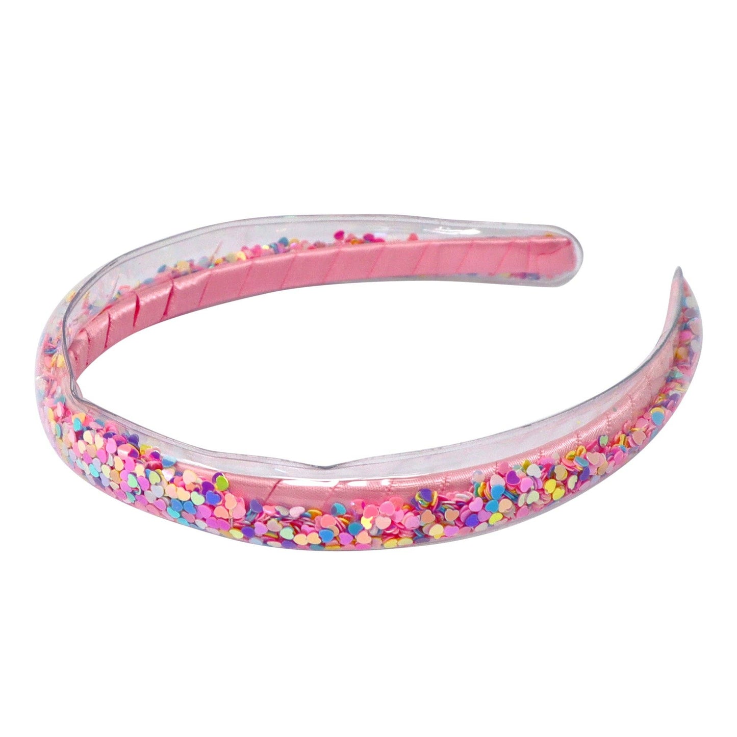 Rainbow Shaker Glitter Headbands