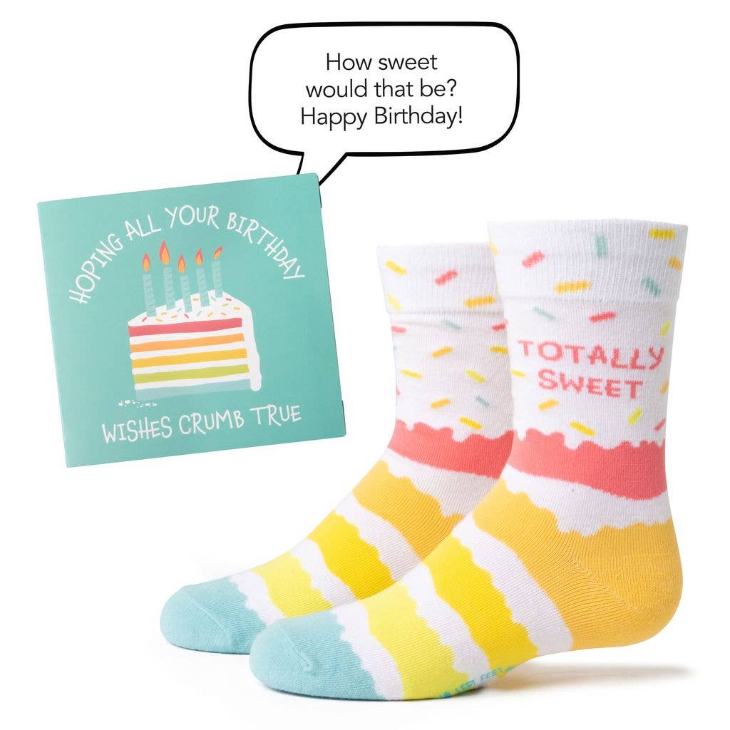 Kid’s Two Left Feet® It’s Yo Birthday Giftable Sock Cards