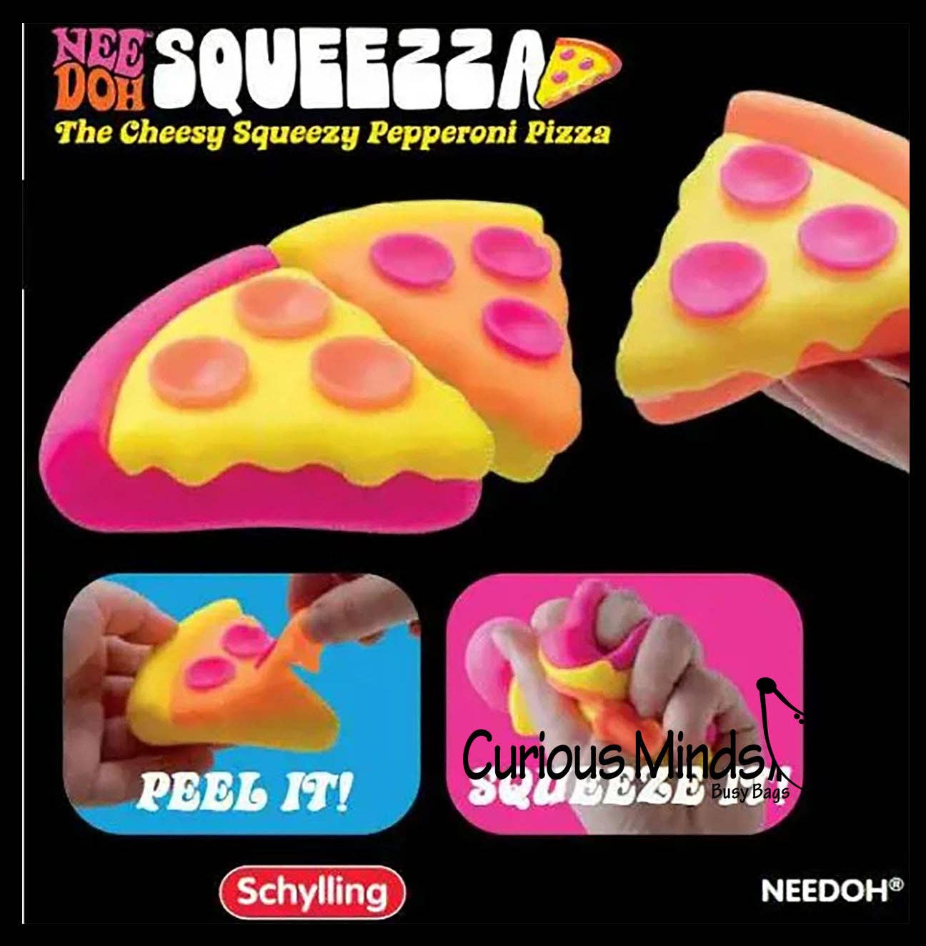 NeeDoh Pizza Squeezza- PREORDER