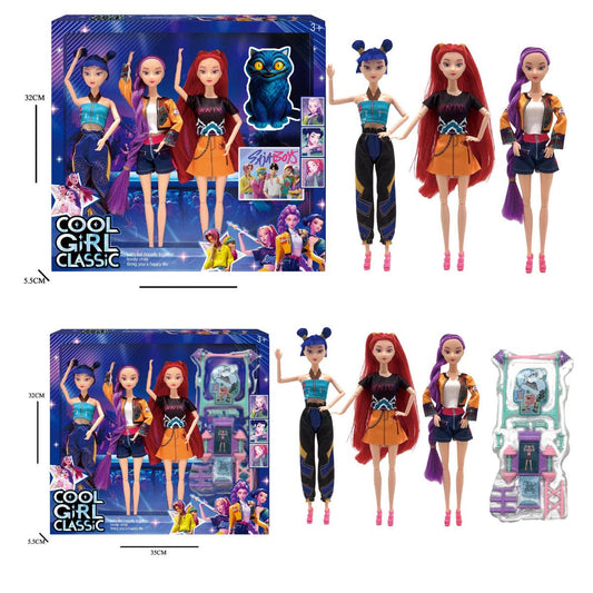 Kpop Demon Hunters Dolls Set