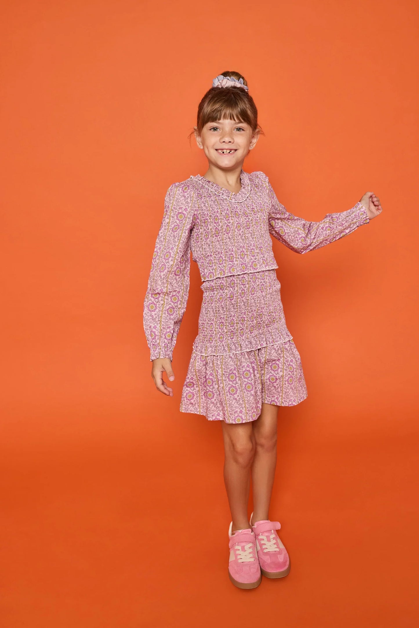 Indie Dress- Verbier Vines Violet