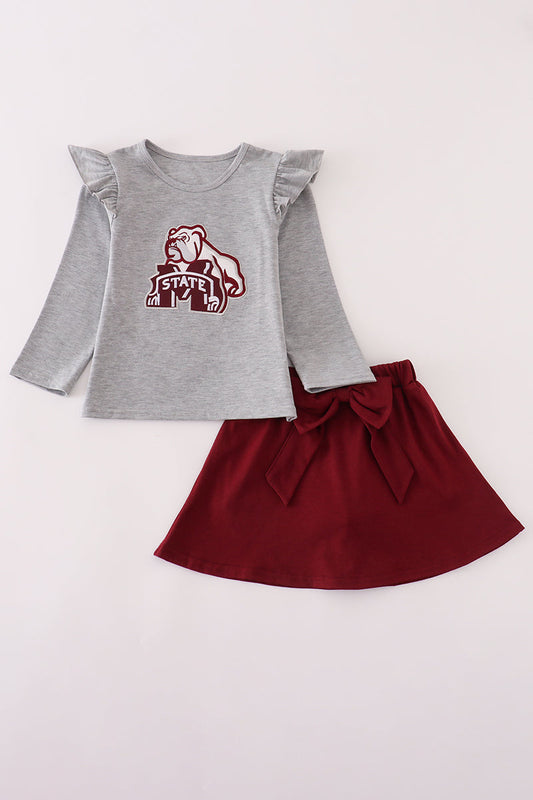 Mississippi State Skort Set