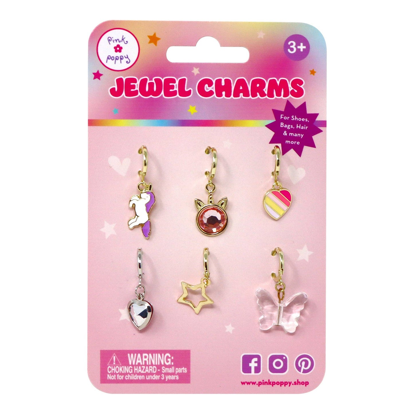 Unicorn Charm Set 6pk
