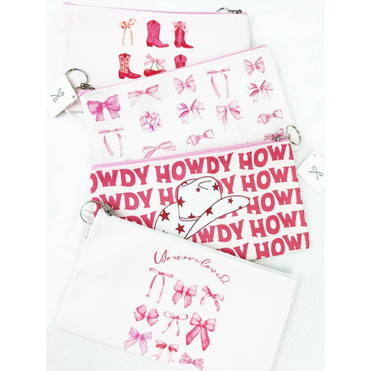 Cute Zippered Pouches- Assorted