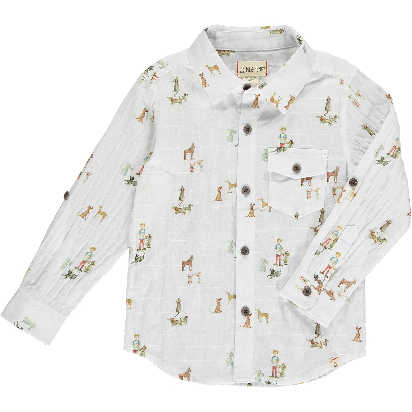 Henry All Over Print Button Up