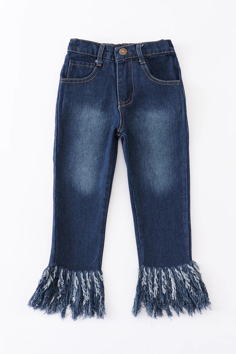 Denim Tassle Jeans