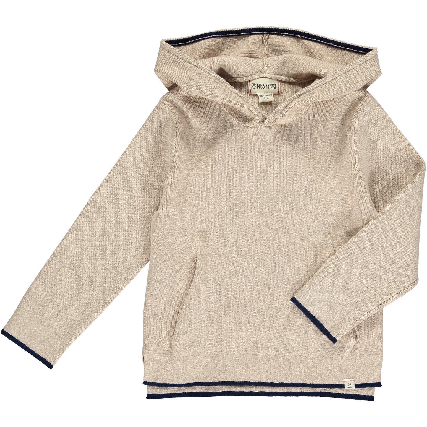 Cream Leiper Hooded Sweater