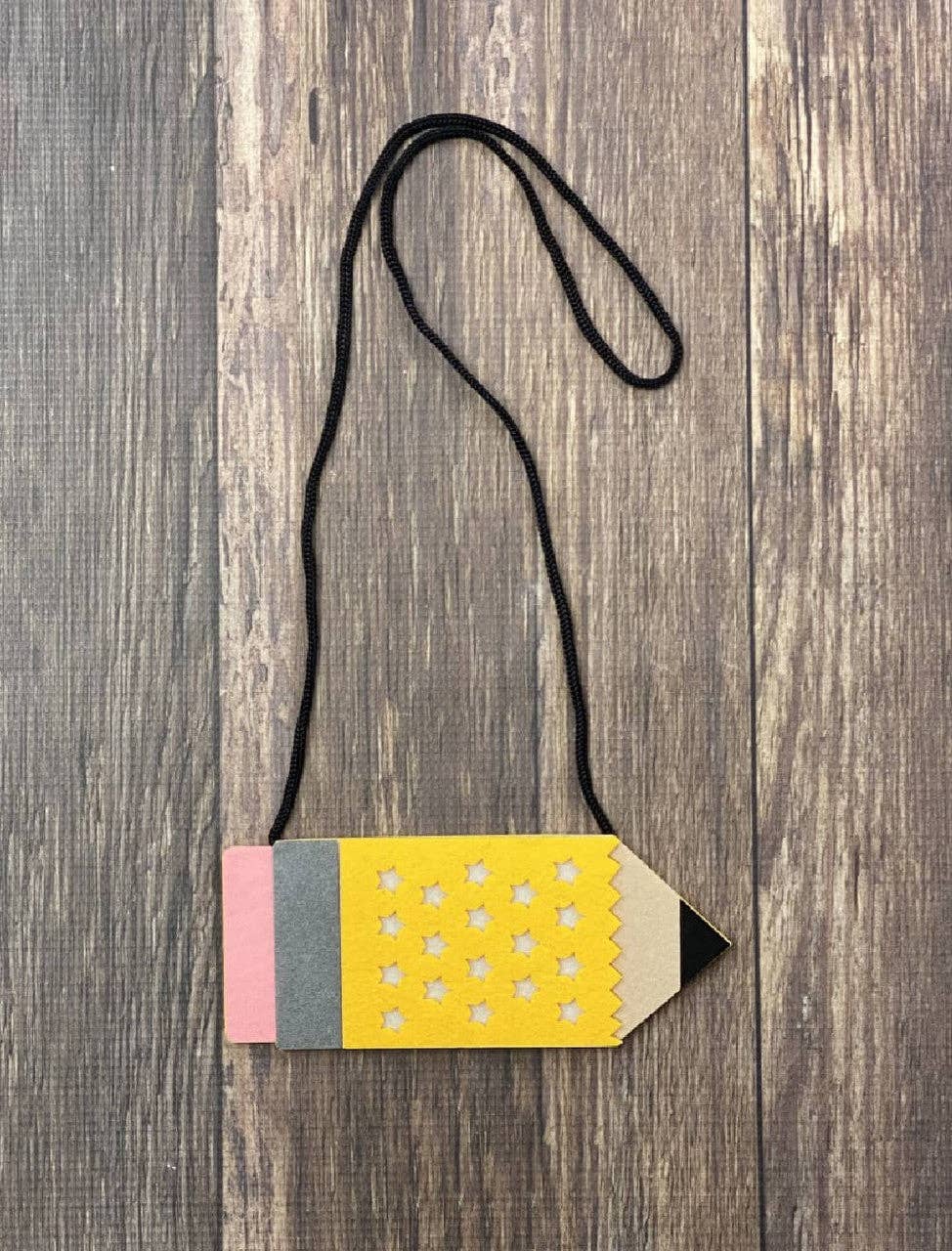 Pencil Novelty Crossbody Purse