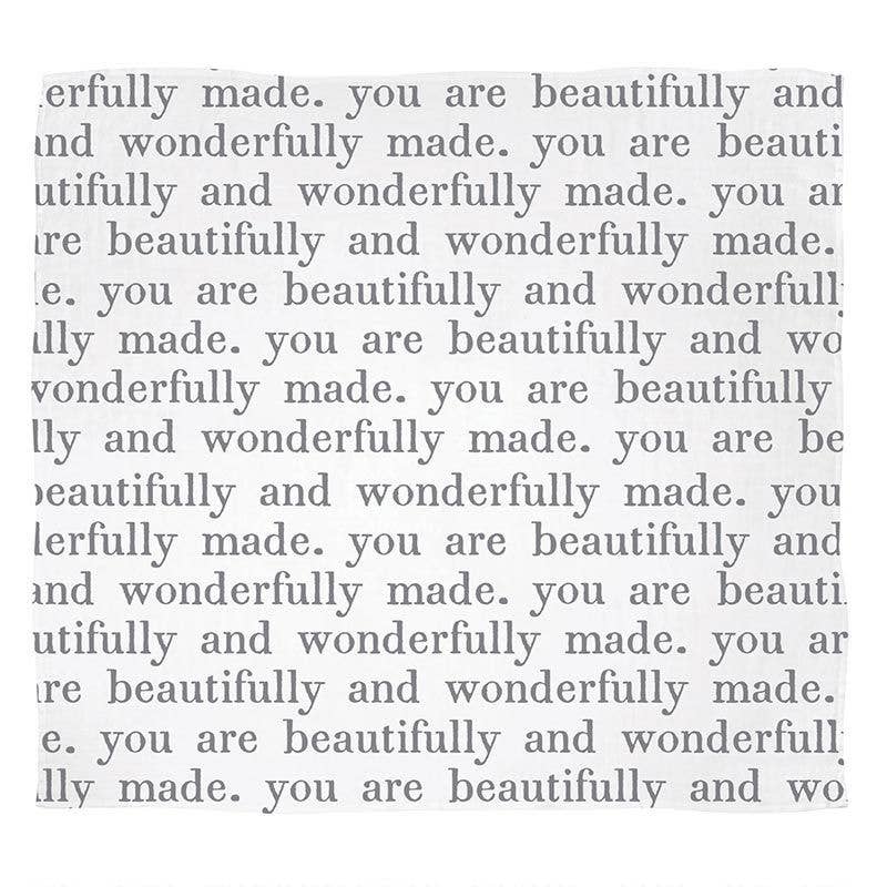 Swaddle Blanket- Wonderfully Made