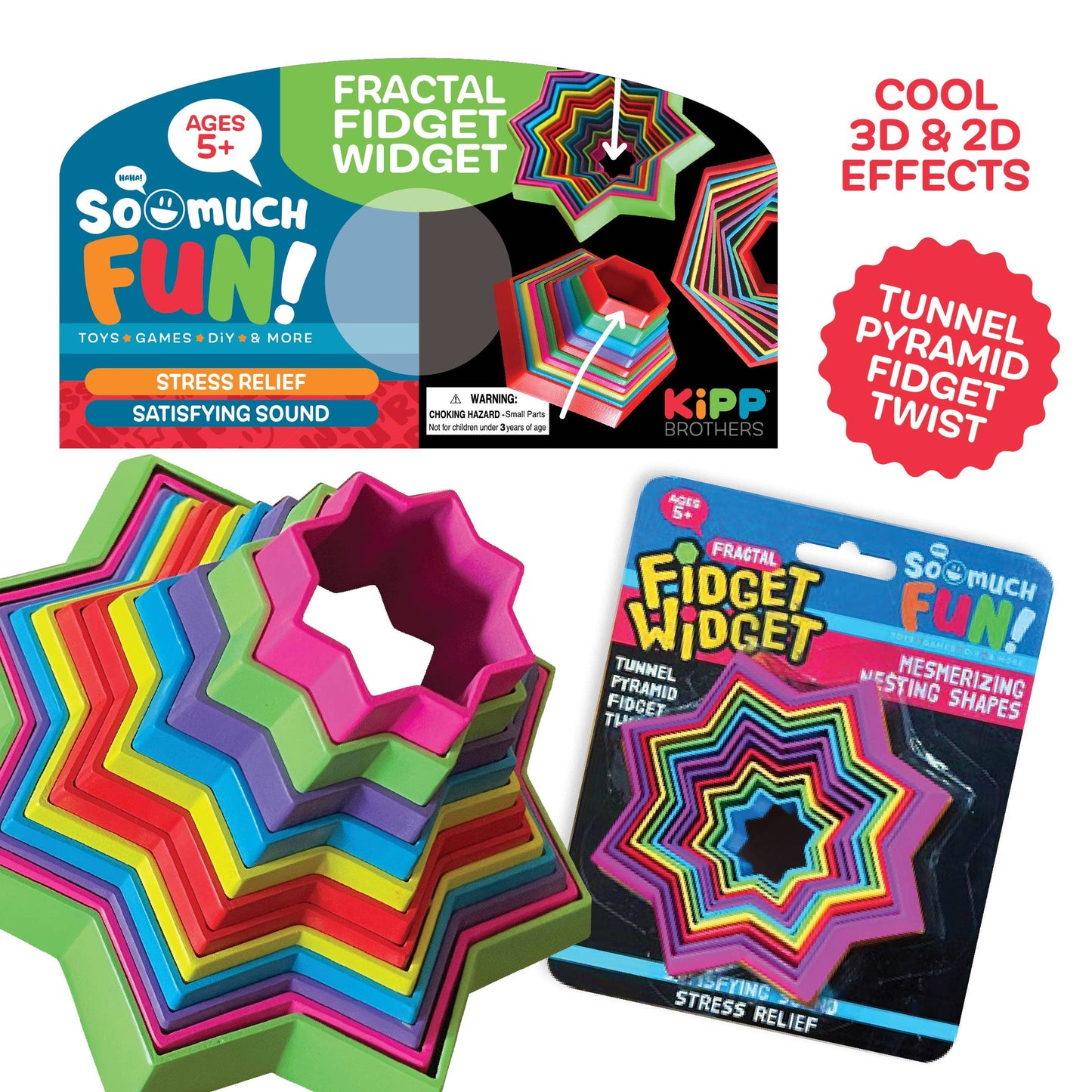 Fractal Fidget Widget Toys