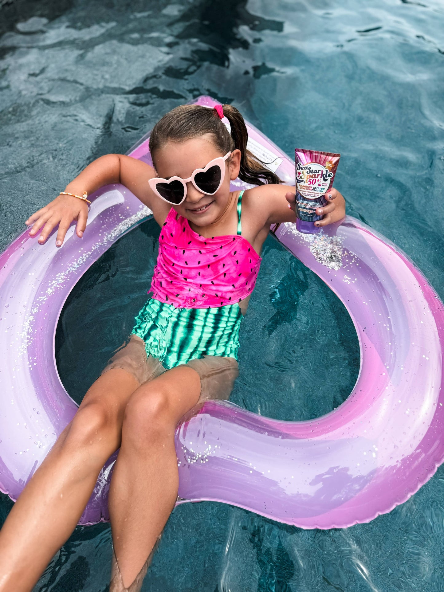 Sea Star Sparkle Cake Glitter Sunscreen