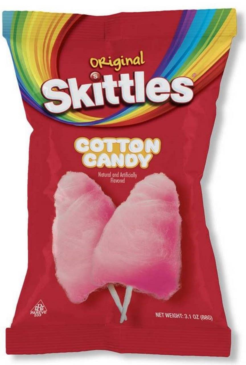 Skittles Cotton Candy Real Spun