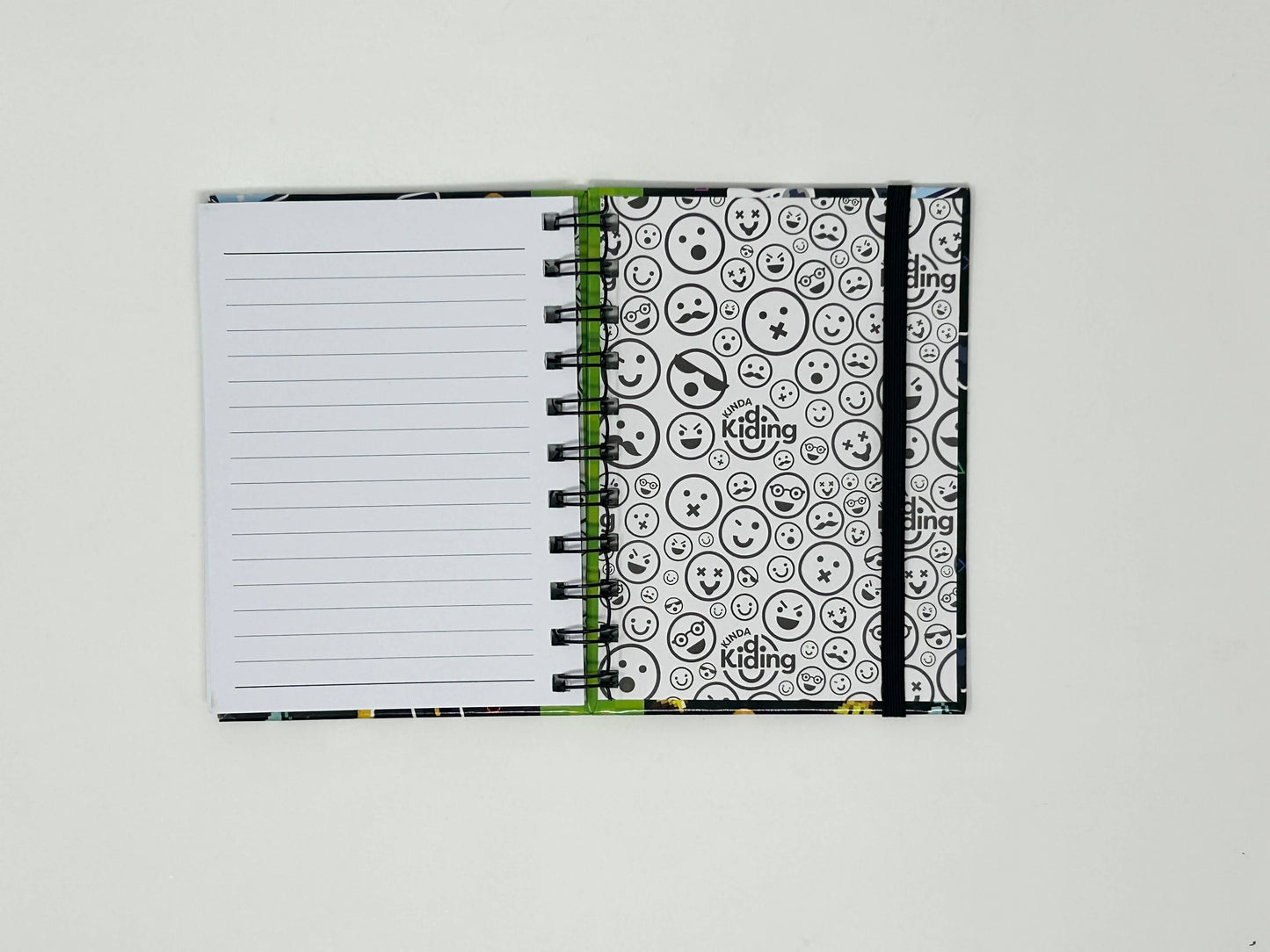 Gamer Pattern Spiral-Bound Notebook