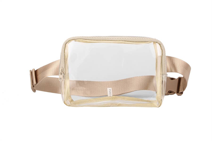 Clear Belt Bags- Assorted