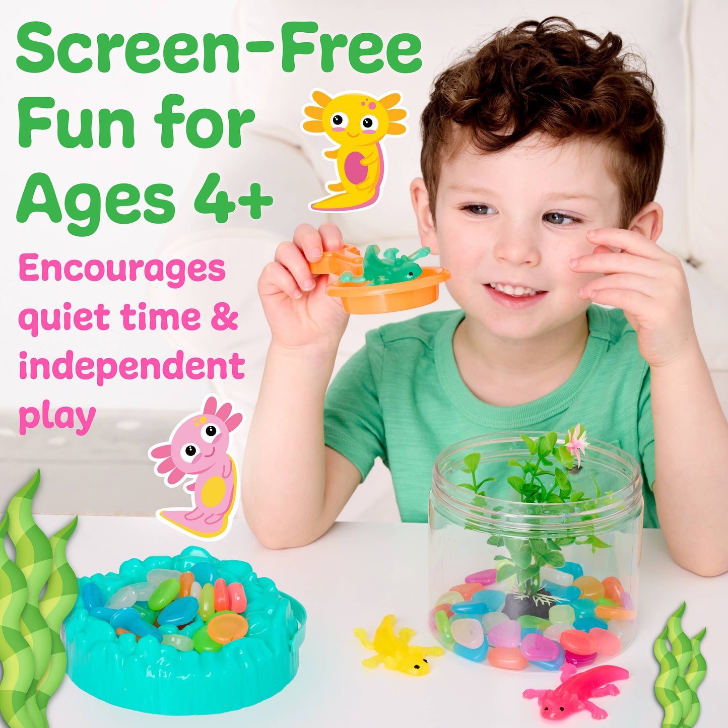 Sensory Water Axolotls: Bucket of Fun