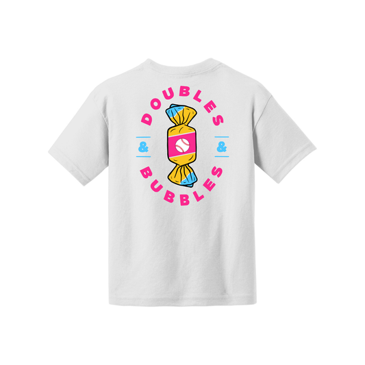 Doubles & Bubbles Youth Tee