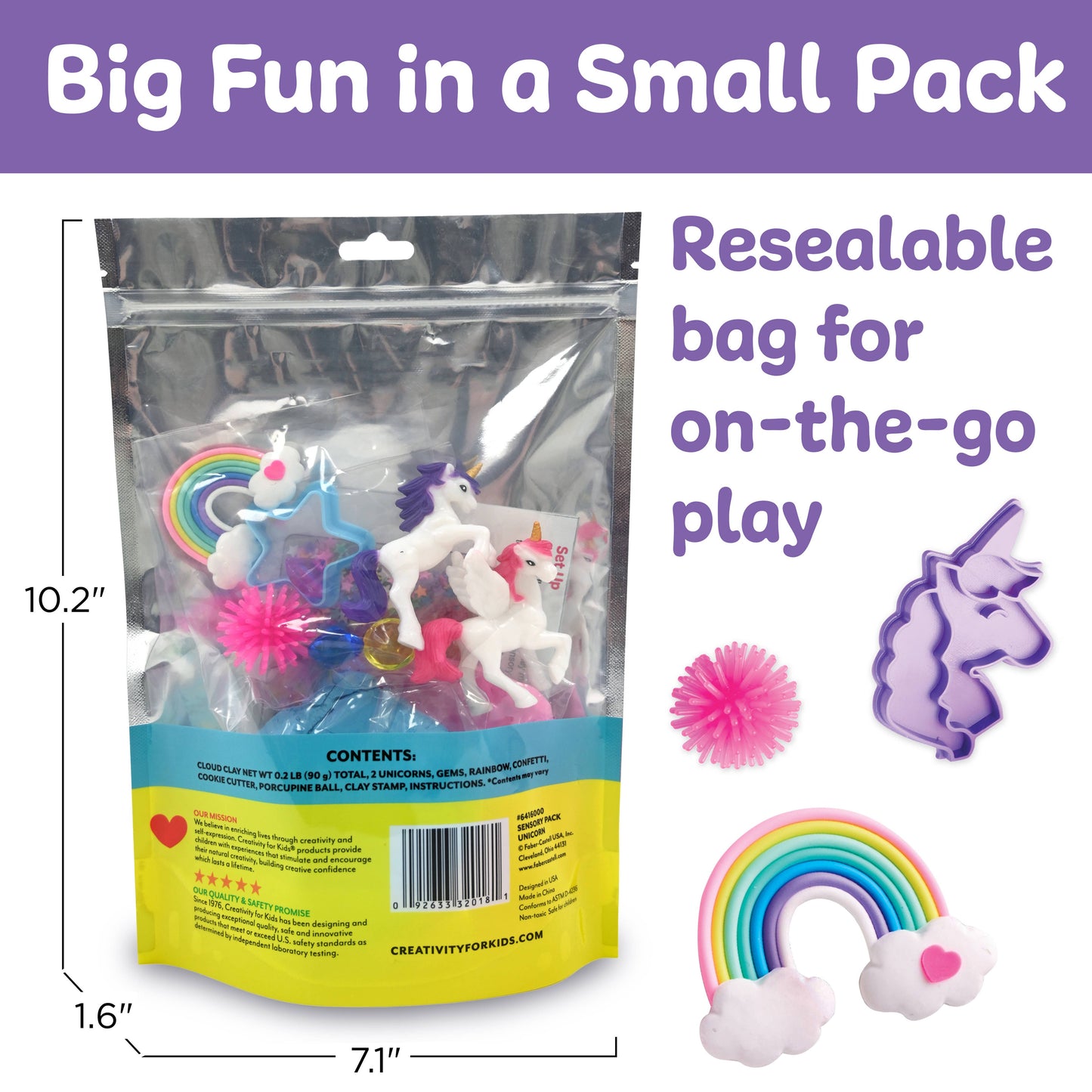 Sensory Pack Unicorn On the Go