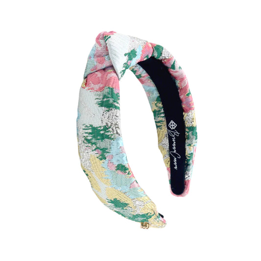 Spring Floral Brocade Headband