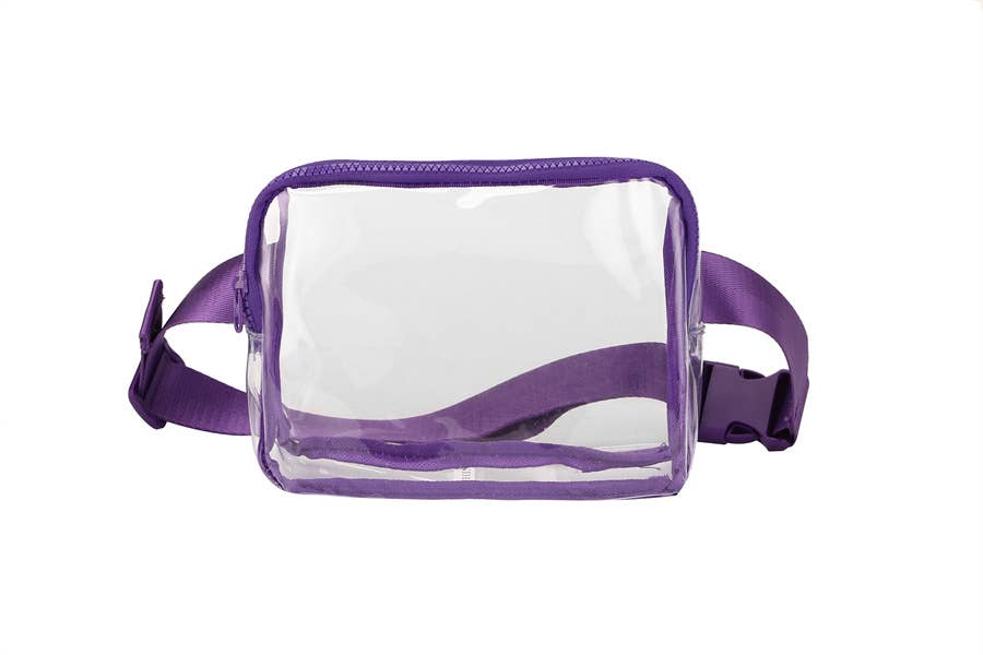 Clear Belt Bags- Assorted