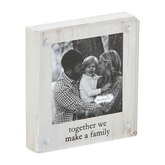 Family Acrylic Block Frame