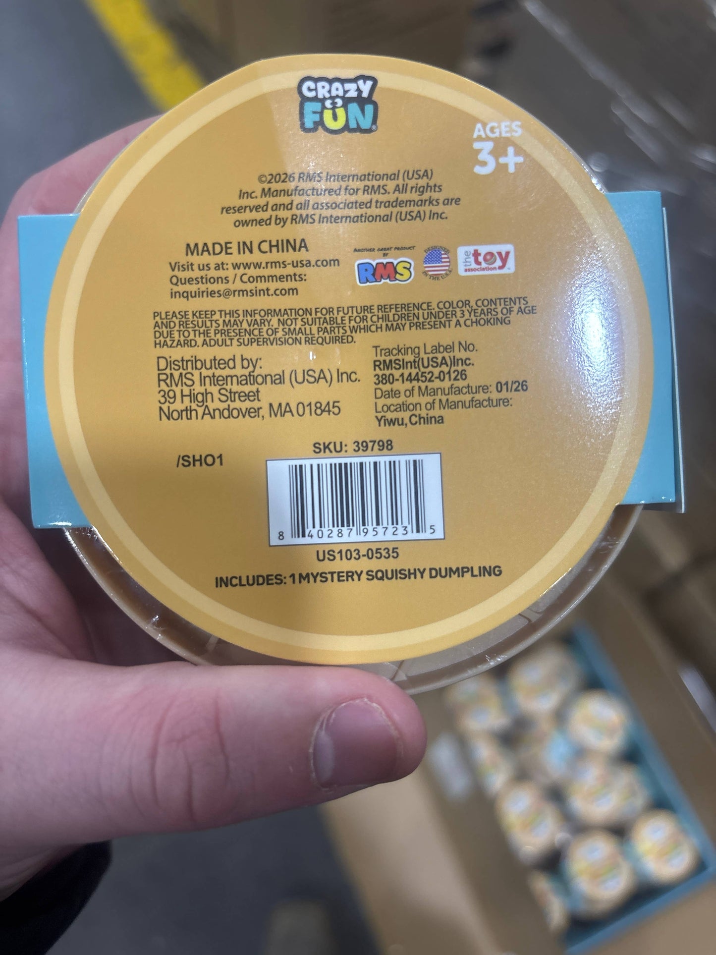 RMS® Crazy Fun™ Mystery Bao Bun
