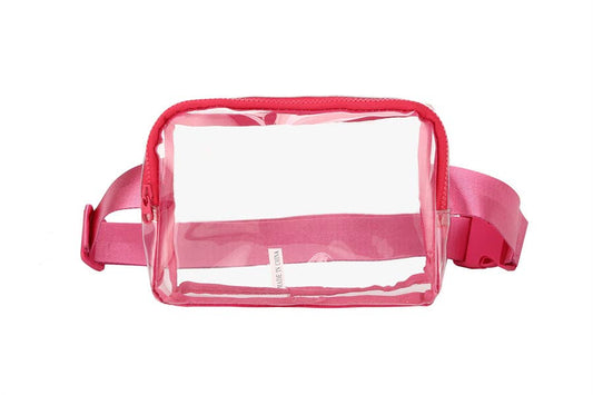 Clear Belt Bags- Assorted