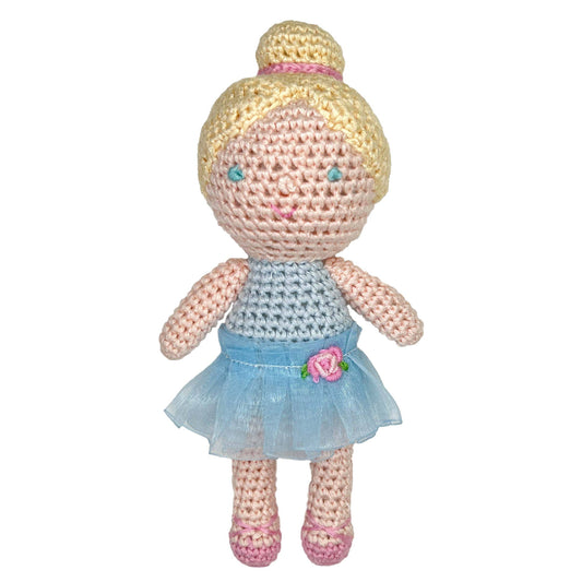 Ballerina Crochet Rattle