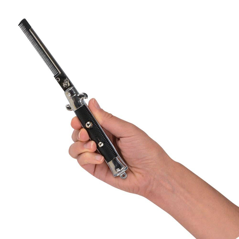 Switch Blade Hair Comb