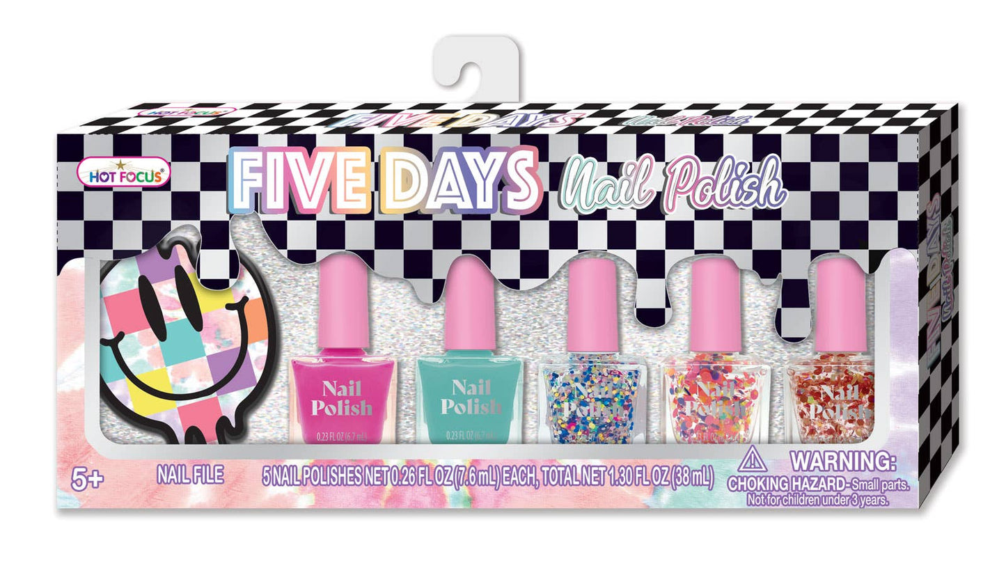 Five Days Nail Polish Kit