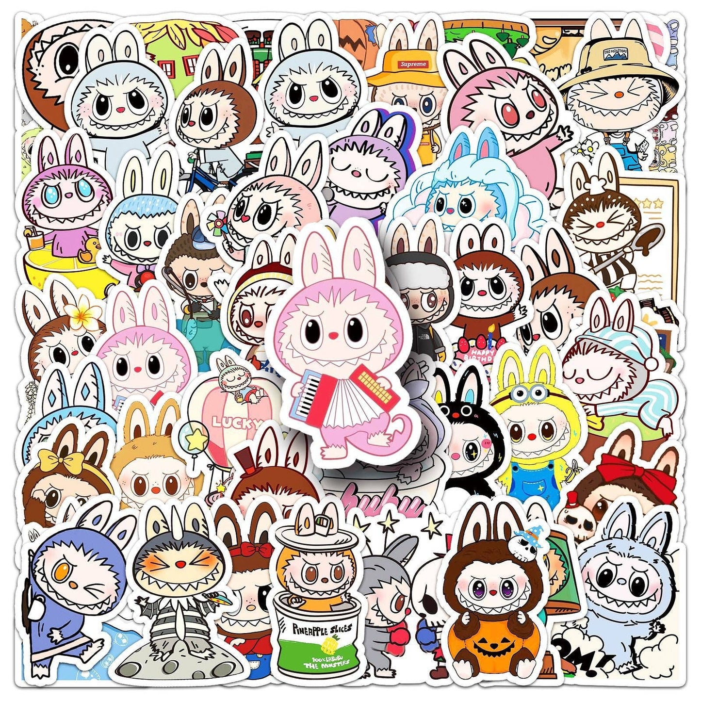 Labubu Waterproof Stickers