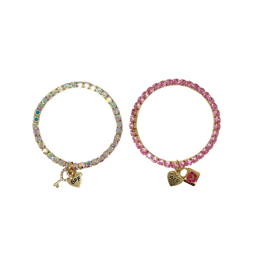 BFF Lock & Key Bracelet Set