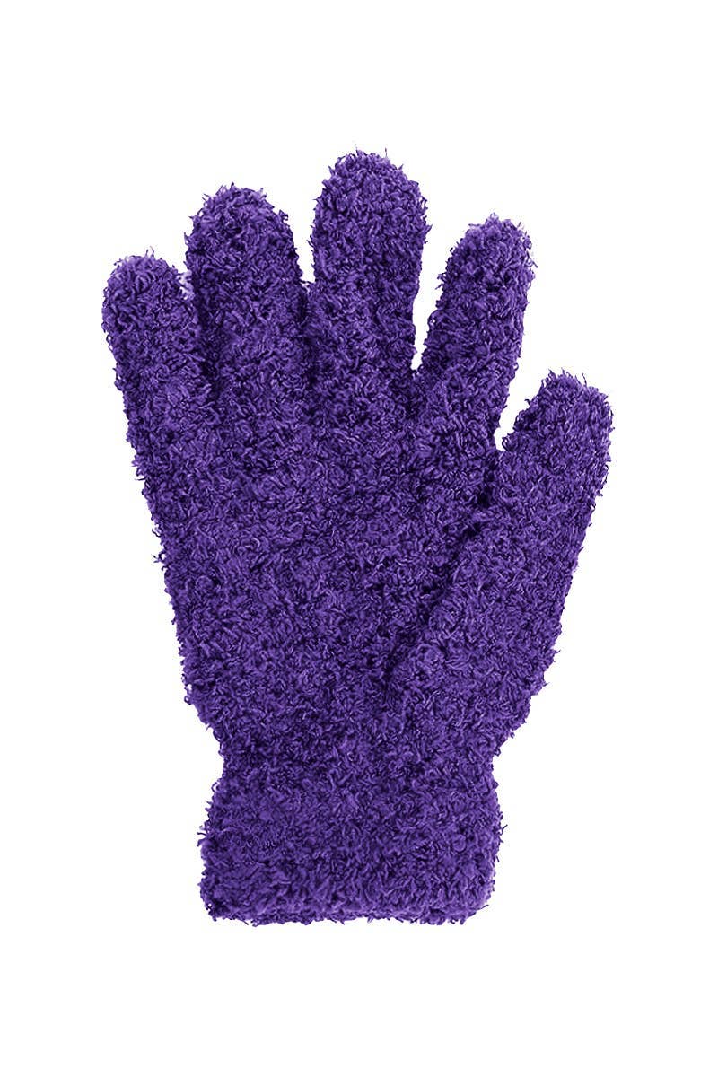 Fuzzy Sherpa Fleece Gloves