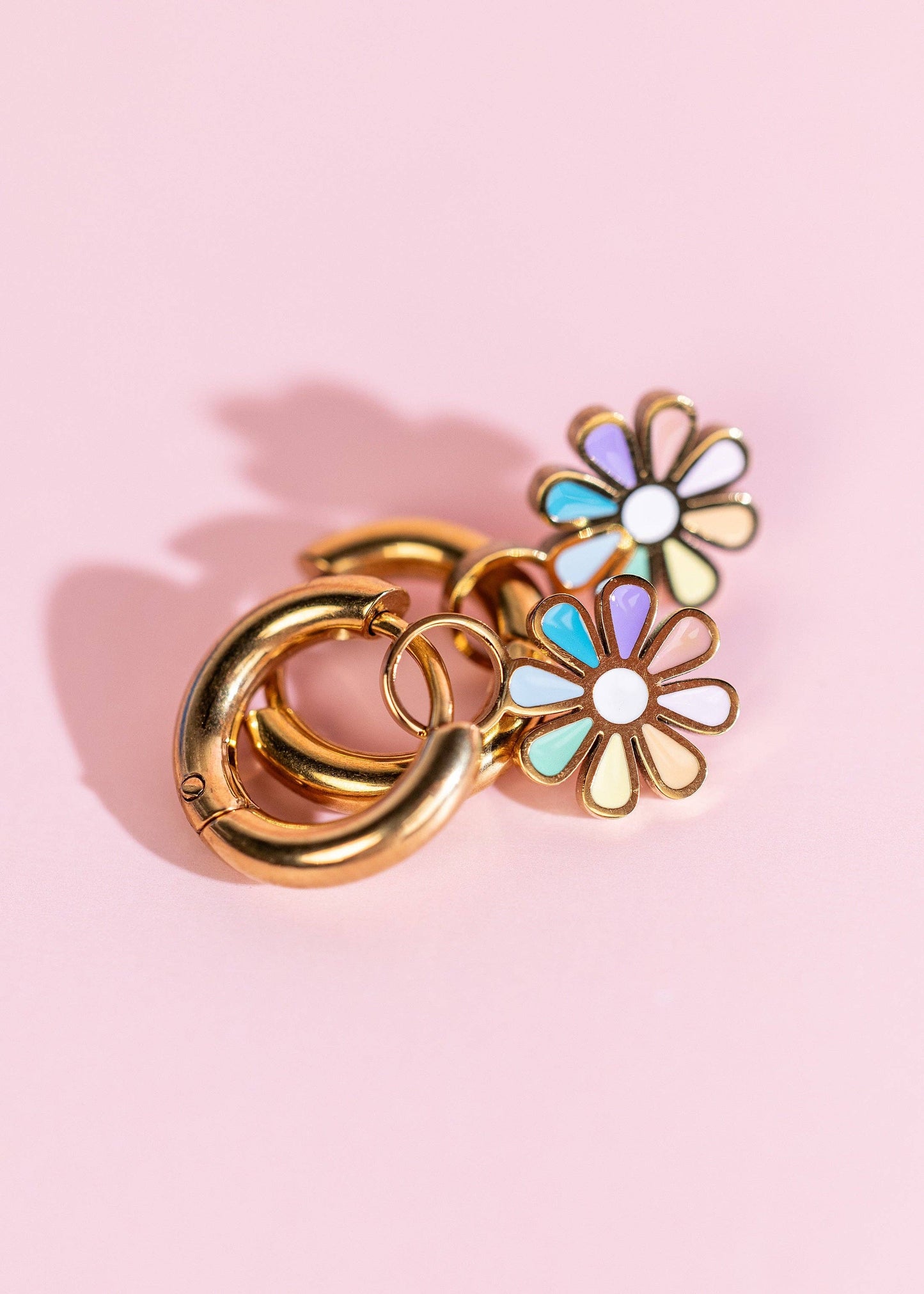 Daisy Huggie Earring Charms