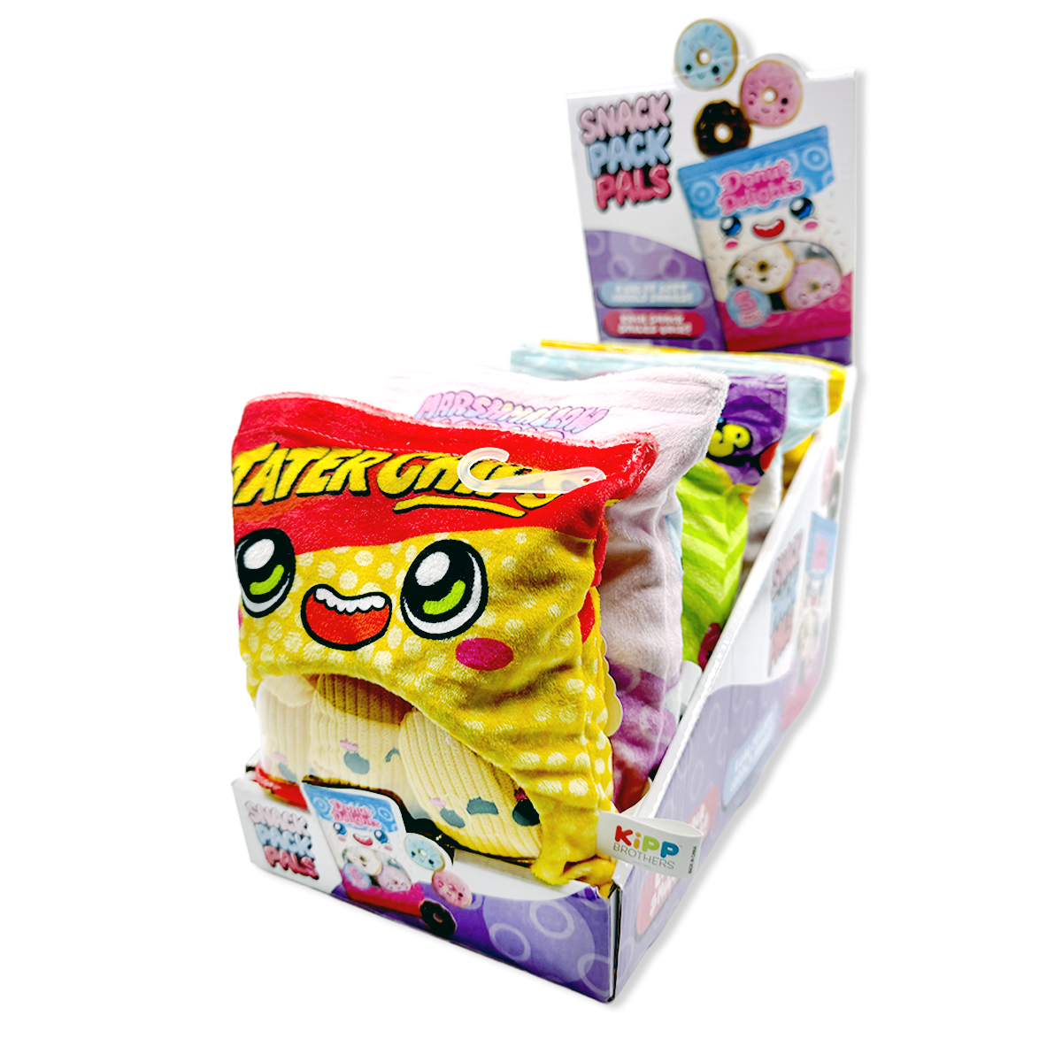 Snack Pack Pals Plush- Assorted