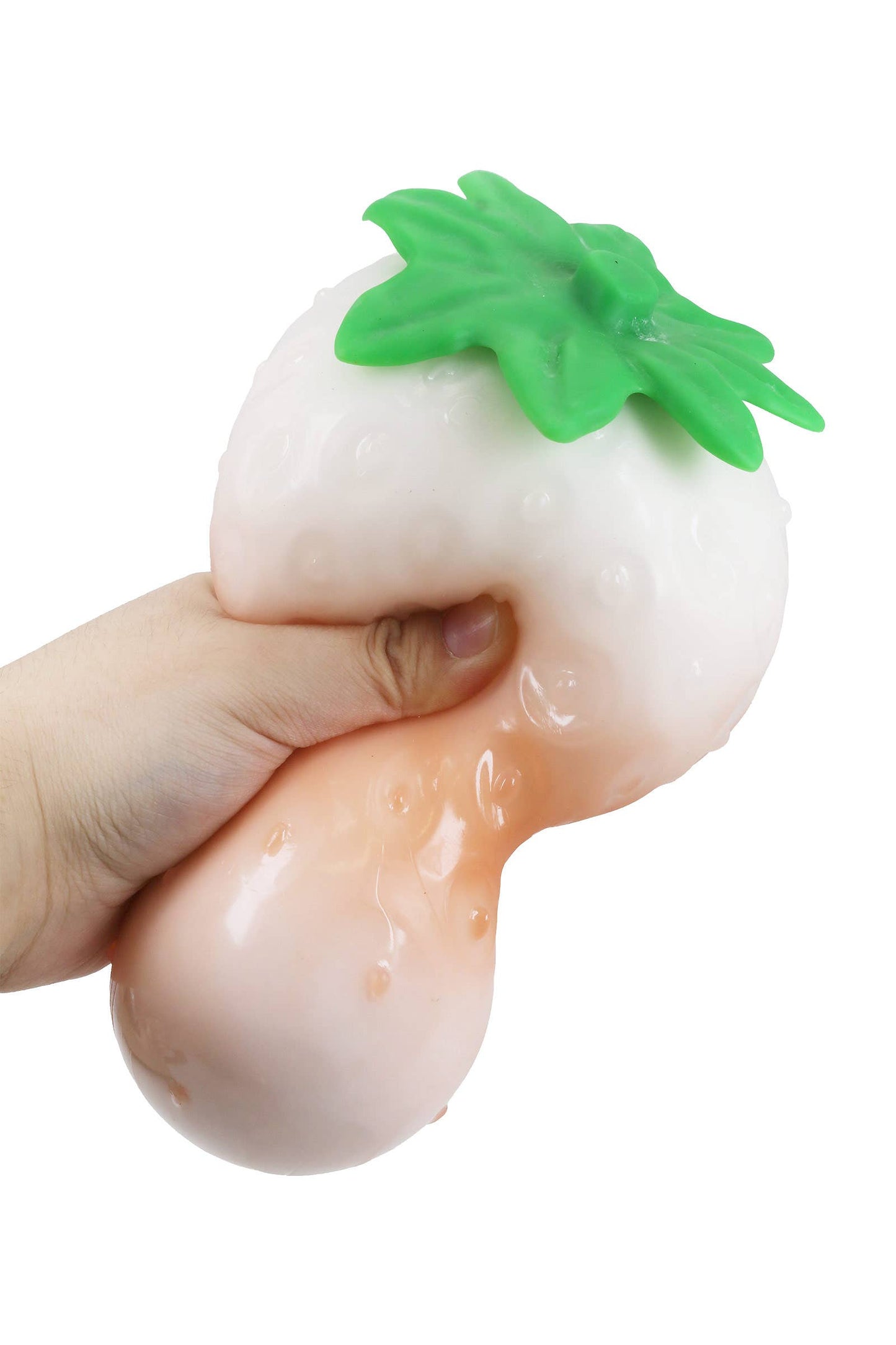 JUMBO Strawberry UV Light Changing Squishy