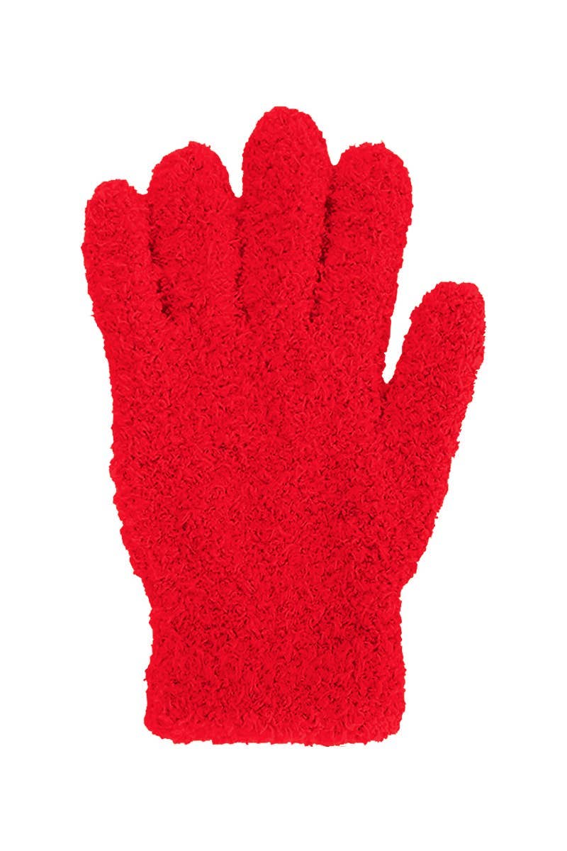 Fuzzy Sherpa Fleece Gloves