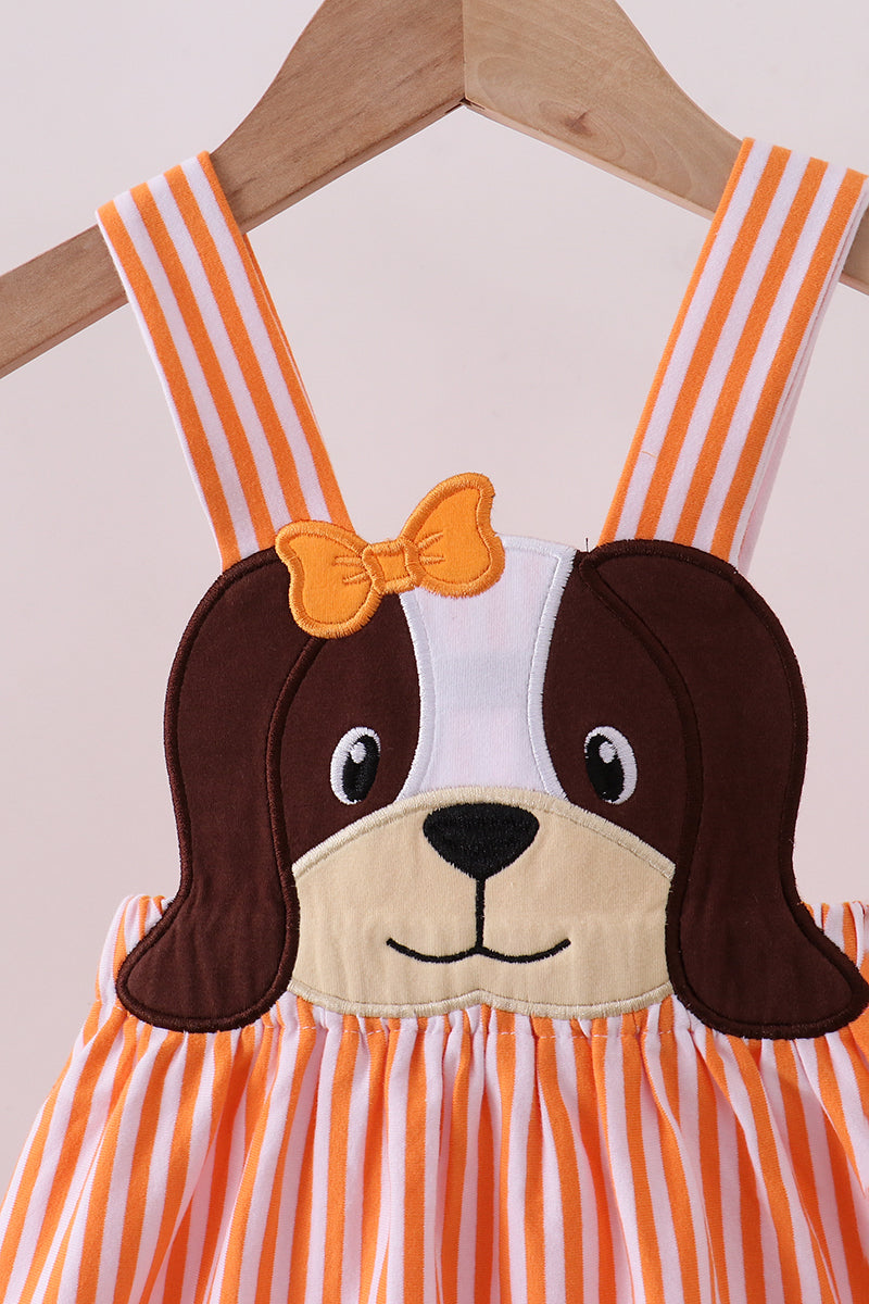 UT Puppy Applique Dress