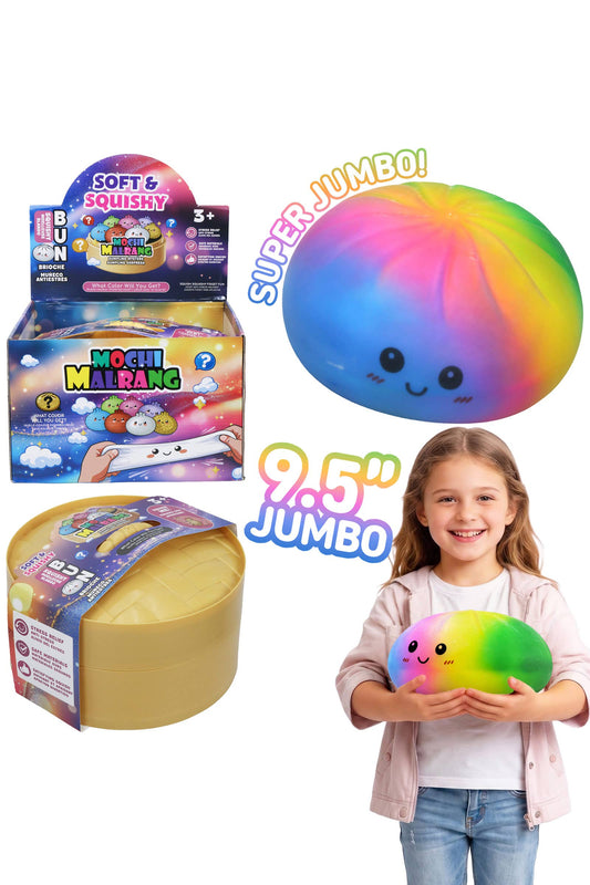 SUPER JUMBO Dumpling Squishy - 10 Inch