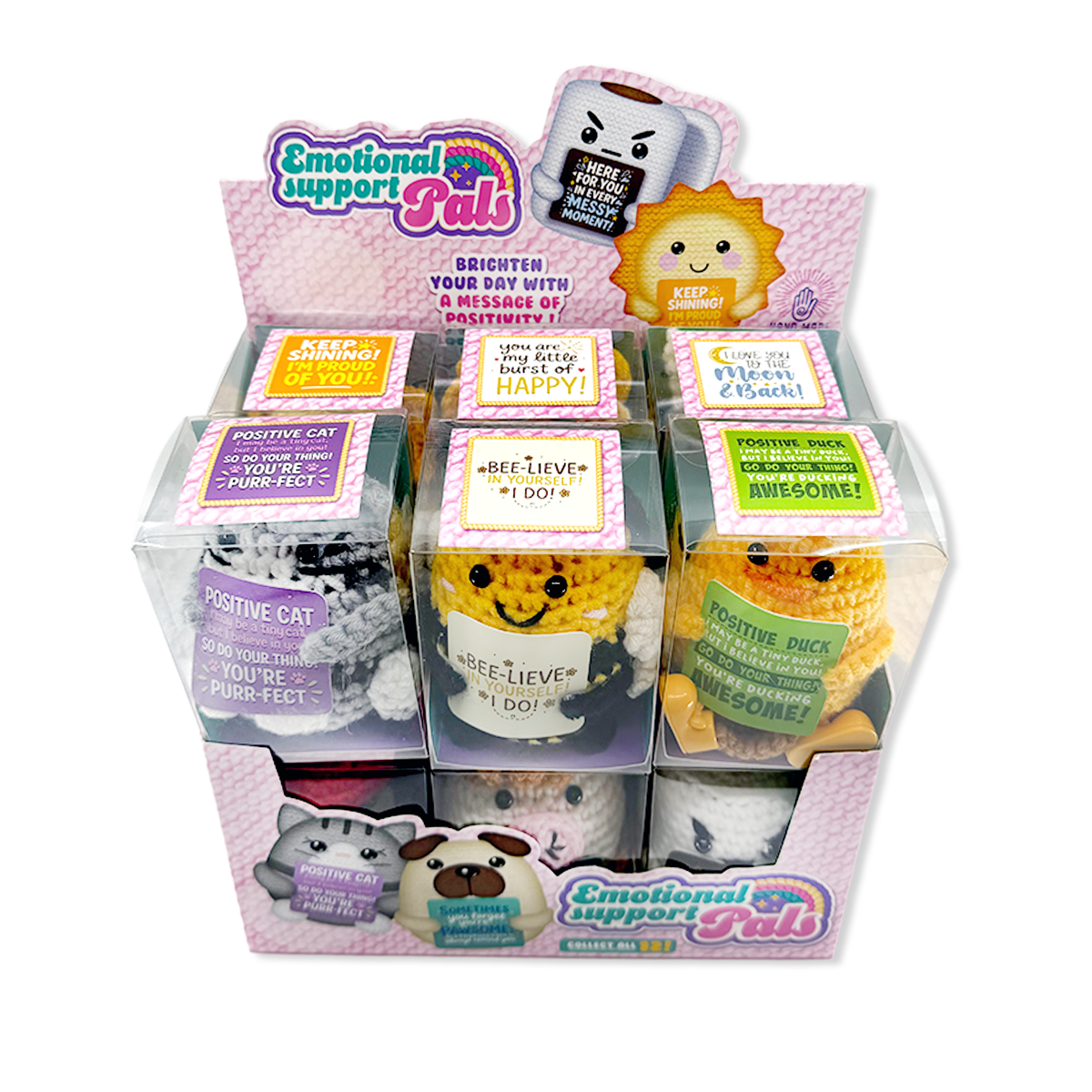 Emotional Support Crochet Plush Pals