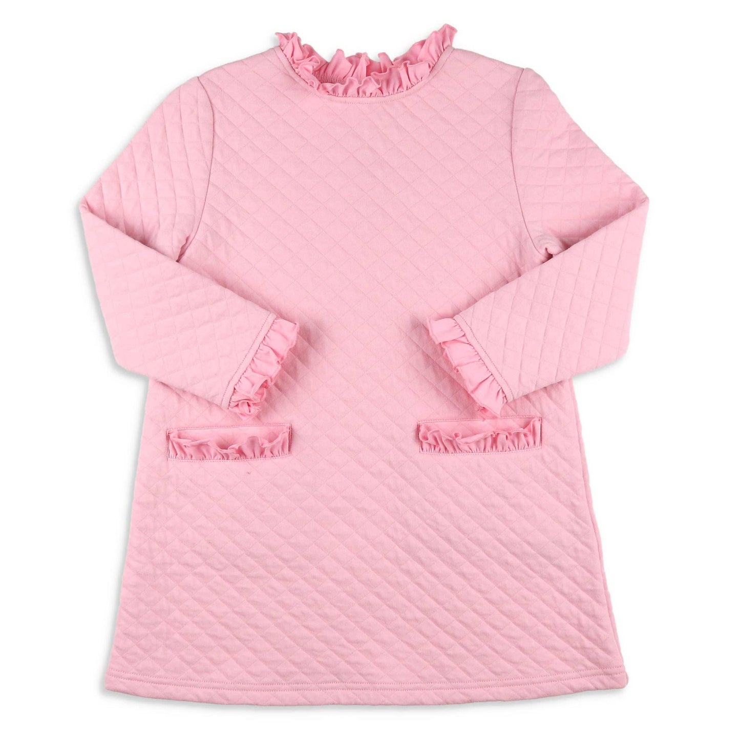 Quilted Ballet Pink Dress