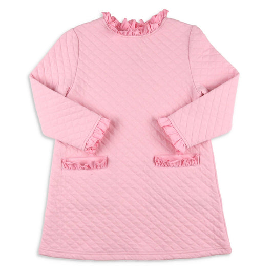 Quilted Ballet Pink Dress