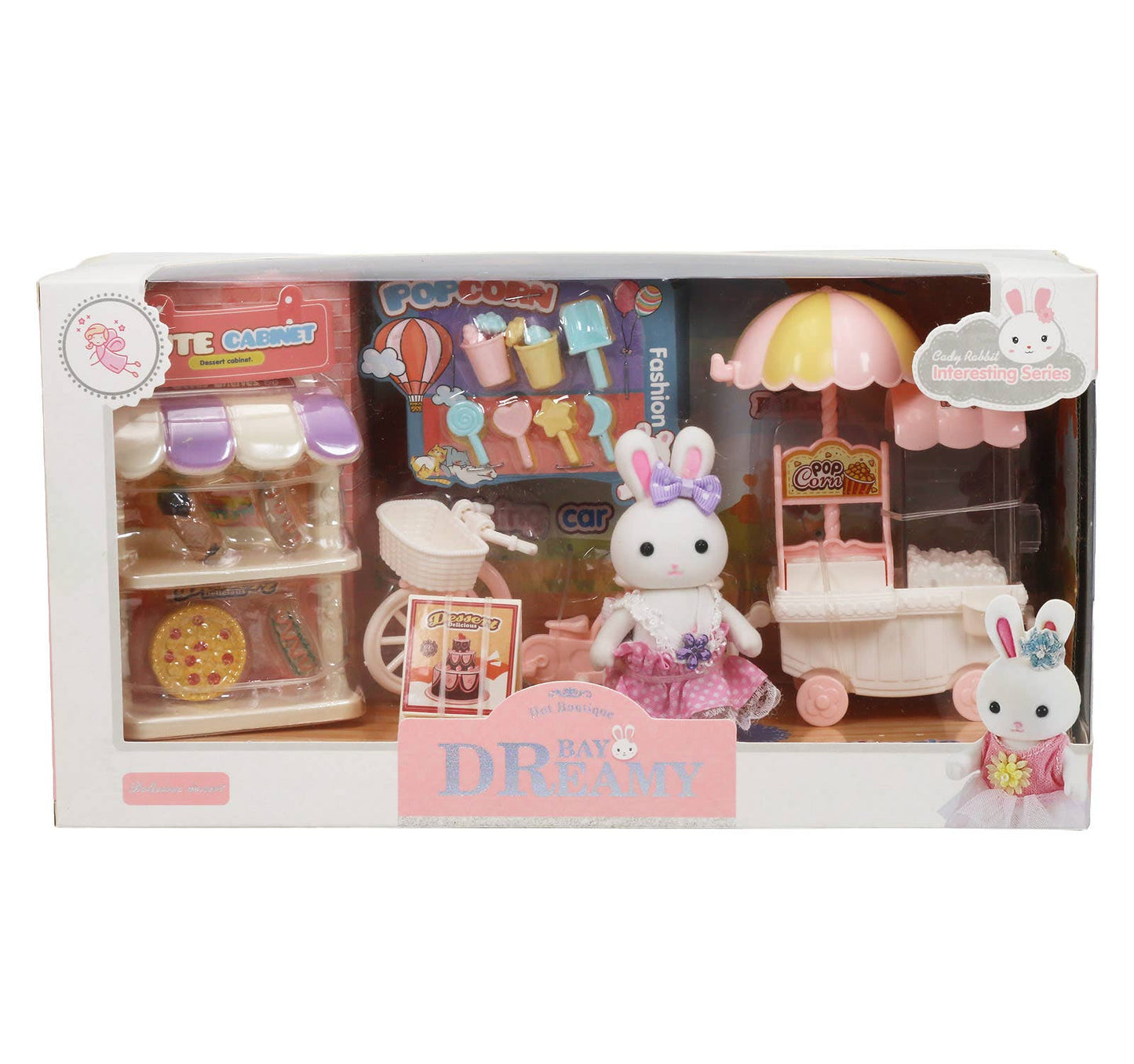 Bunny Dessert Cart Toy Set