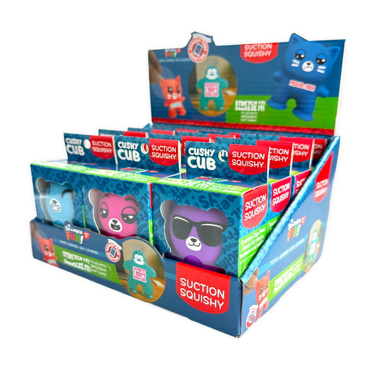 Suction Cup Squishy Pals- Assorted